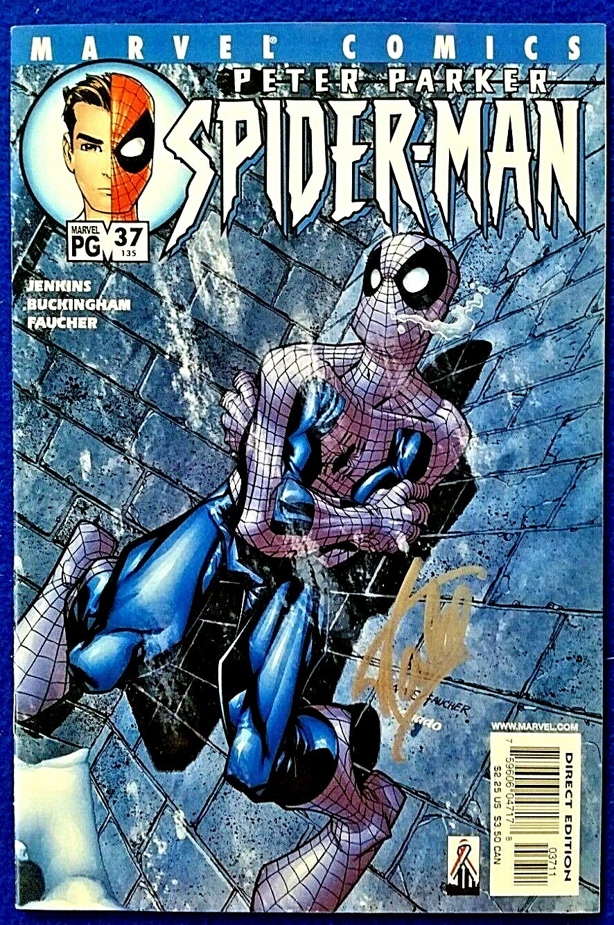 Marvel Comics Peter Parker Spider-Man #37 SIGNED by STAN LEE