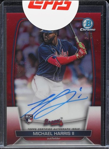 1st BOWMAN AUTO MICHAEL HARRIS Ⅱ PSA10 2023 #CGAMH MICHAEL HARRIS II 46/99 PSA 10 AUTO 9 | eBay