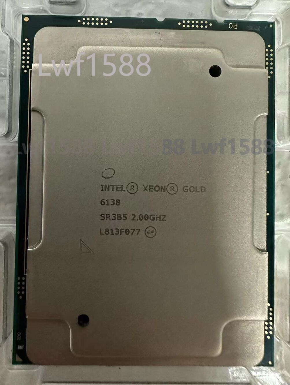 Intel Xeon Gold 6138 2GHZ 20 core 40 threads FCLGA3647 cpu