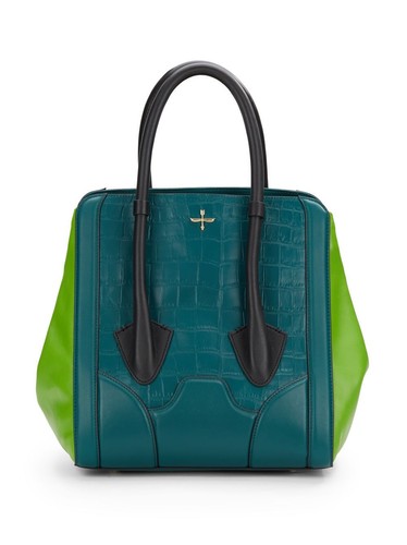 Pour La Victoire Handbag, Leather / Horse Hair, Large Tote