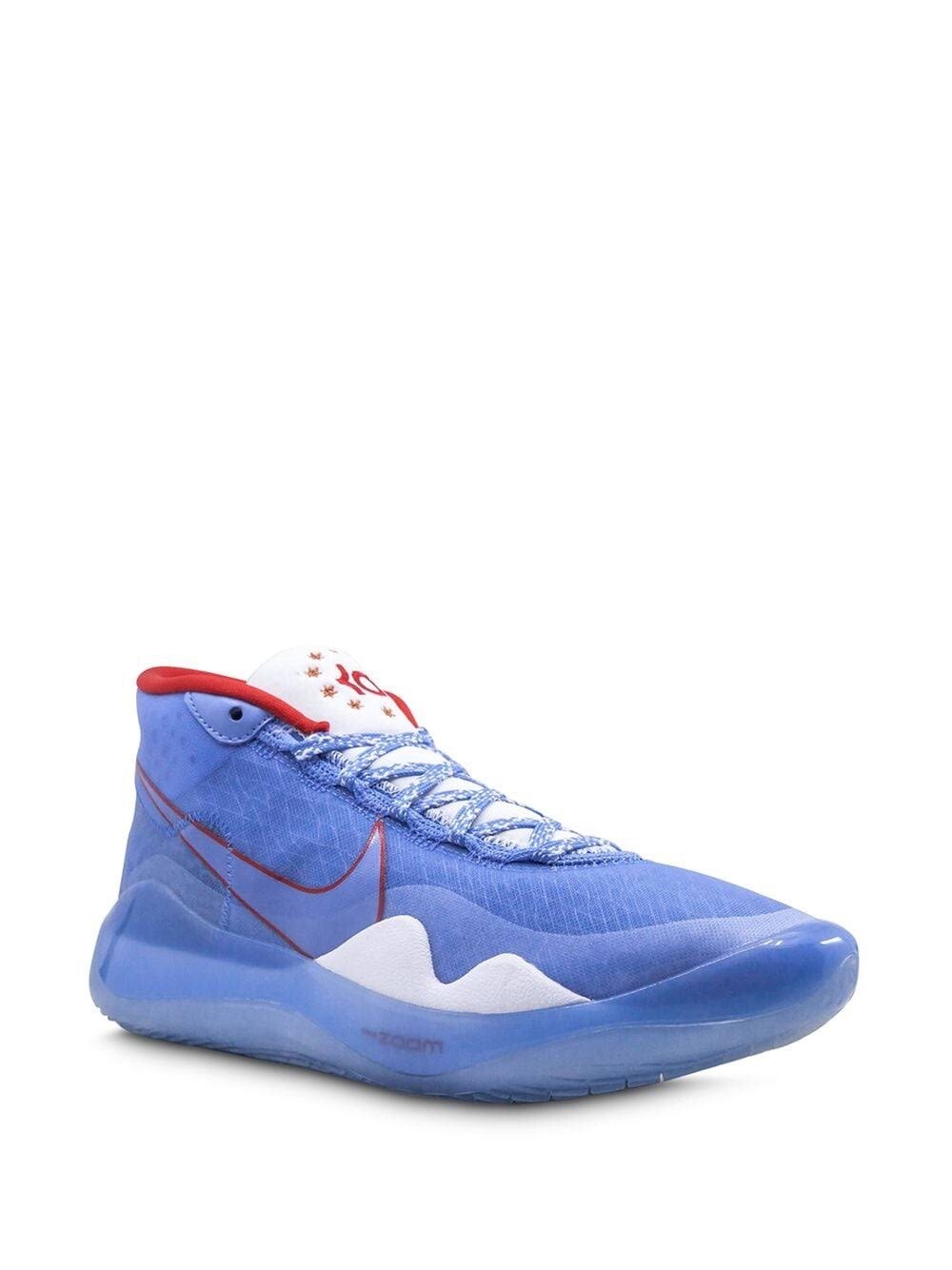all white kd 12