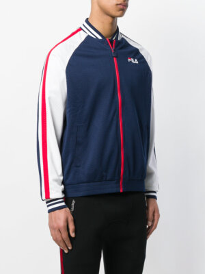 

Мужская спортивная куртка Fila Lucas Темно-синий Белый Красный Спортивная одежда Верх верхней одежды, Fila Lucas Track Jacket