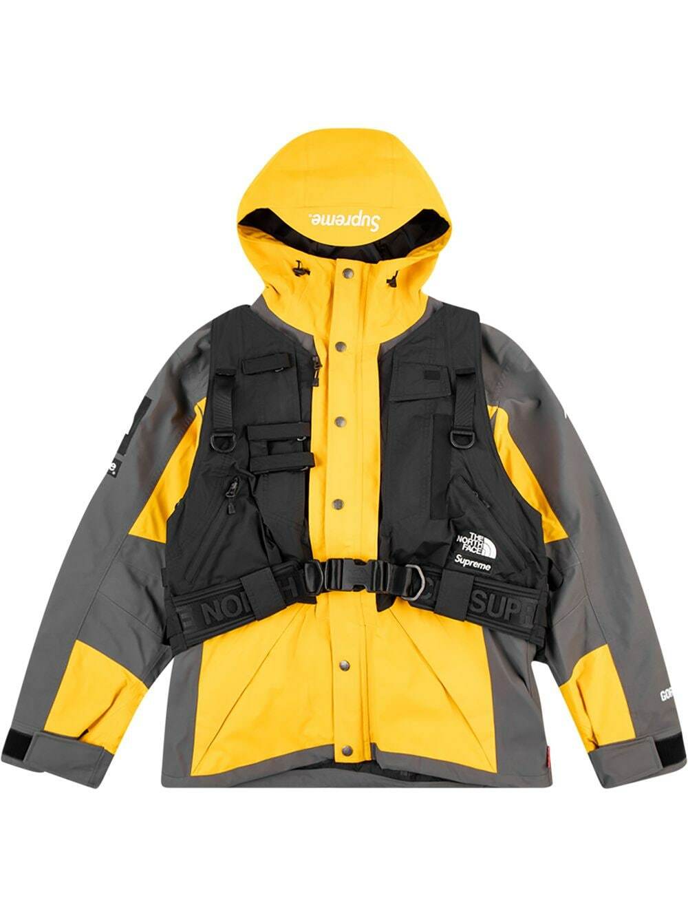 Supreme The North Face RTG Jacket + Vest Gold Size Medium Supreme The North Face RTG Jacket + Vest Gold Size Medium