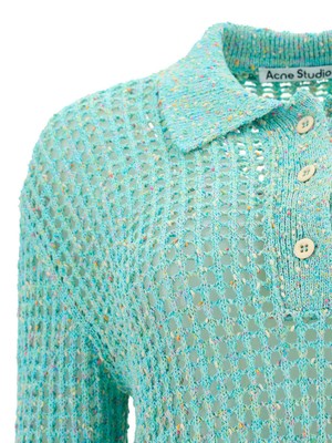 Pre-owned Acne Studios Polo Sweater In Blue