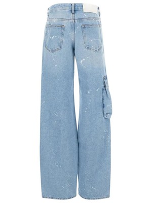 Pre-owned Off-white Toy Box Painted Pocket Pants