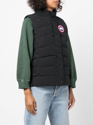 Pre-owned Canada Goose - Women Freestyle Vest In 61 Black