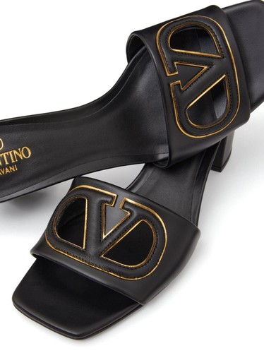 サンダル・ミュール VALENTINO Caramel leather VLogo mules (6W2S0HA6DSH HG5) P01000635.jpg