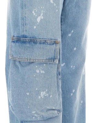 Pre-owned Off-white Toy Box Painted Pocket Pants