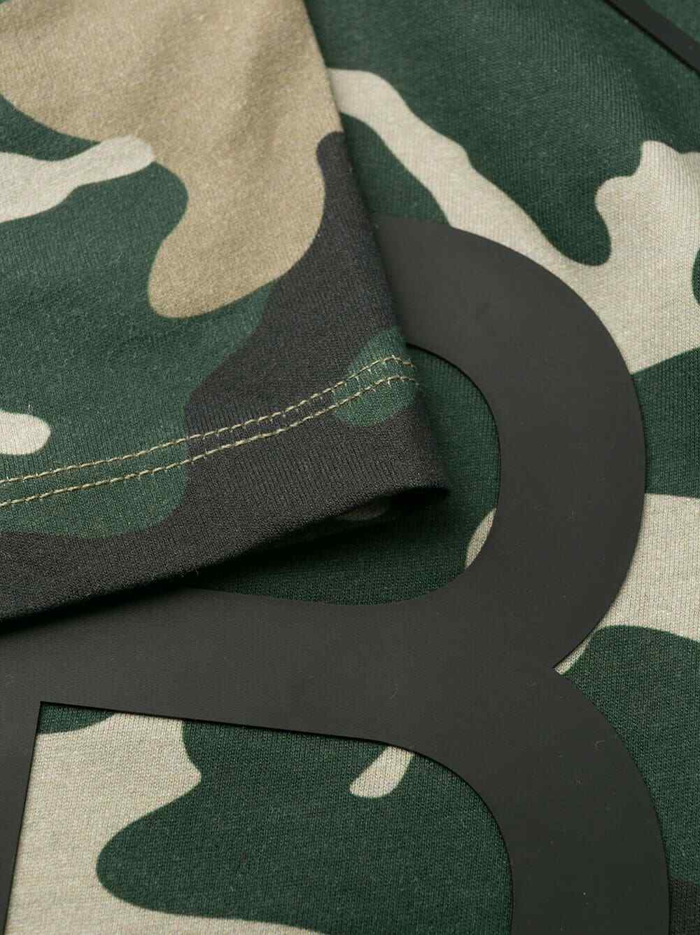 BALMAIN BALMAIN T-SHIRT MIT CAMOUFLAGE-PRINT „TH11601I266" NEU & OVP UVP 350,00€