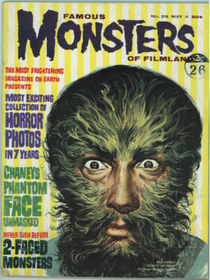 famous MONSTERS マガジン 181 FAMOUS MONSTERS vintage horror magazine WORLD OF 1995 | eBay