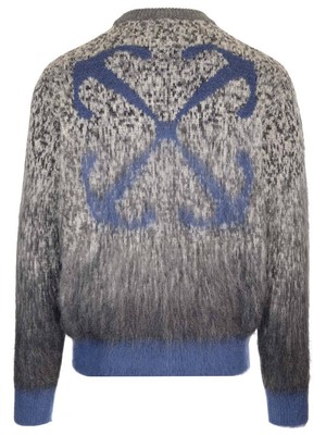 Pre-owned Off-white Degrad? Sweater With Arrow Motif