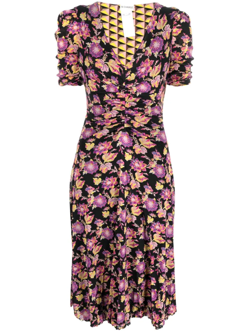 【DIANE von FURSTENBERG】ローズコットンドレス Diane von Furstenberg Koren Reversible Nylon Dress, style