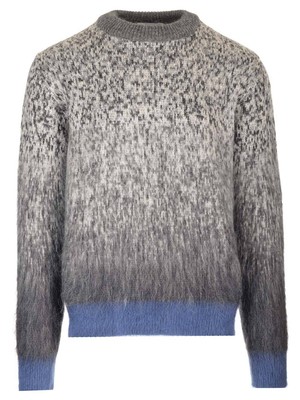 Pre-owned Off-white Degrad? Sweater With Arrow Motif