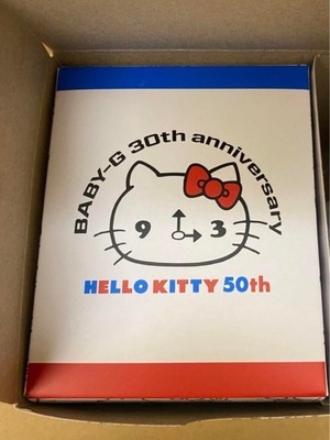 Pre-owned Casio Hello Kitty Baby-g 50th Anniversary Watch Bgd-565kt-7jr  2024
