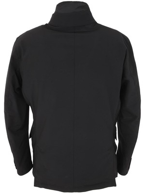 Pre-owned People Of Shibuya Showa Travel Jacket With Full Zip In Black