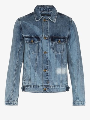 KSUBI Classic Men's RETROGRADE Denim Jean Jacket - Size L - NWT $260.00