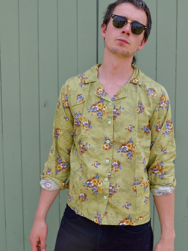 Unisex Cotton Flannel Long Sleeve Checked Shirt Vintage Unused LARGE Soviet Vintage Men Shirt