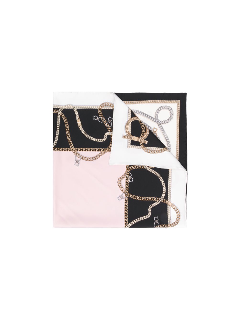 スカーフ Ferragamo Silk Scarf With Chains Pattern Ferragamo Silk Scarf With Chains Pattern | italist