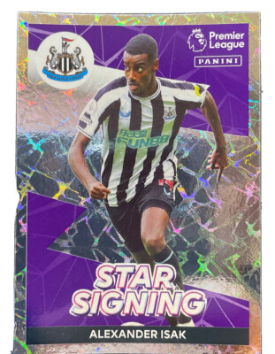 Panini Premier League 2023 - # 486 - ALEXANDER ISAK - Star Signing