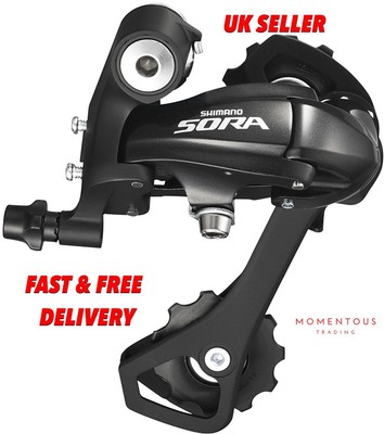 Rear Derailleurs Shimano Sora Rd 3300 Rear Derailleur Short Cage For 8 Speeds 7 Speeds Sporting Goods