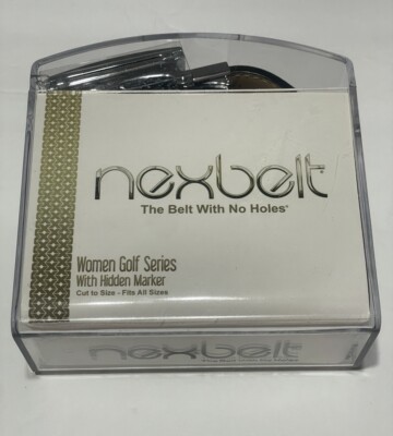 NEW Nexbelt Women Golf Series Belt With Hidden Marker Cut To Size-Fits All