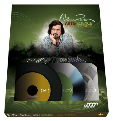 Alan Parsons Art & Science of Sound Recording Audio Training Video 3 DVD Set