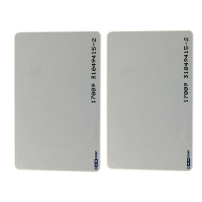 10 Custom Keycards Proximity Card- Works with HID  1386 26-Bit 125Khz