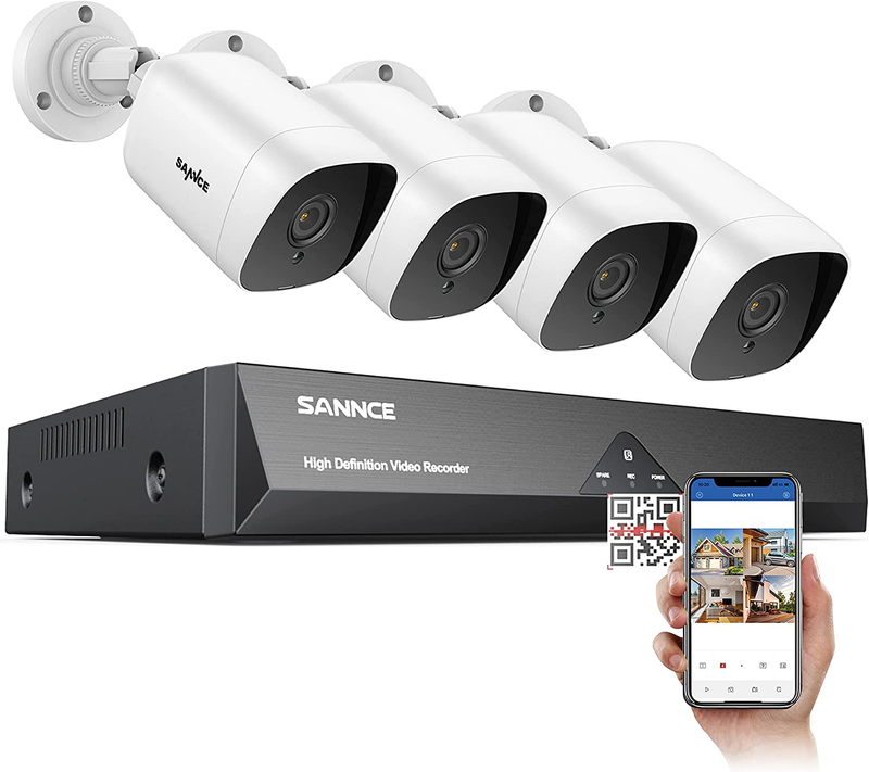 And 4 X 1080p Tvi Weatherproof Cc