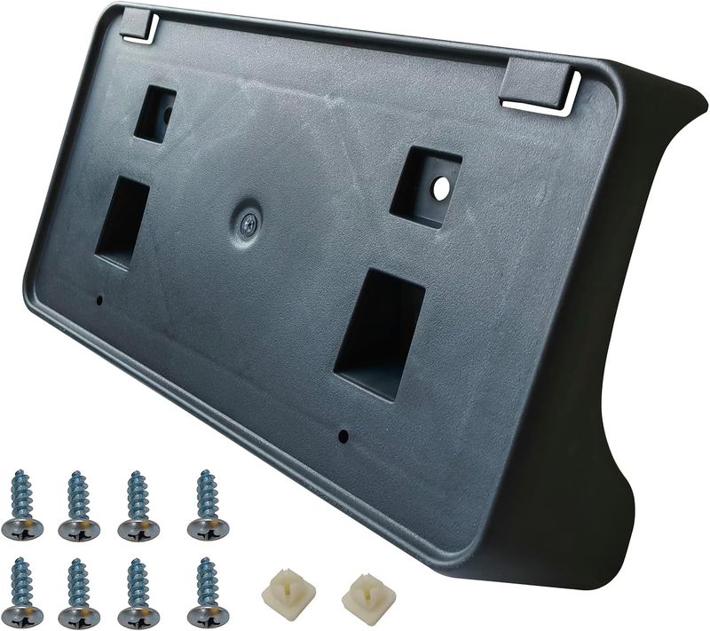 Front Bumper License Plate Frame Bracket Holder Compatible with 2004-2008 Dodge