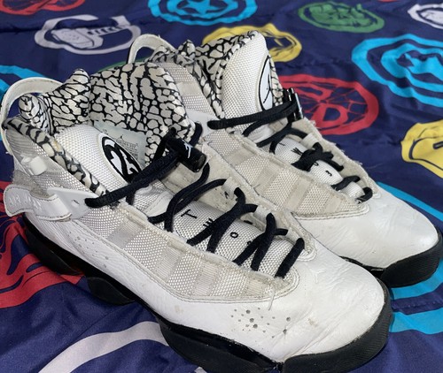 Jordan 6 Rings DJ6163-107 White Running Shoes Sneakers Size