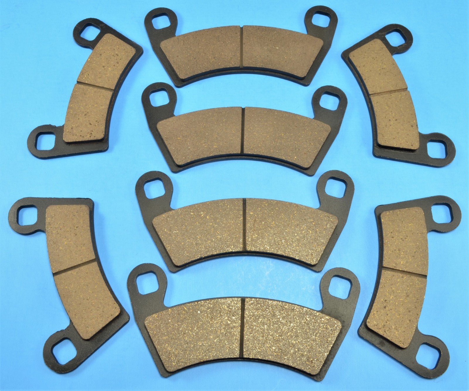 New Front & Rear Brake Pads For Polaris Rzr 900 Xc Edition Eps (2015
