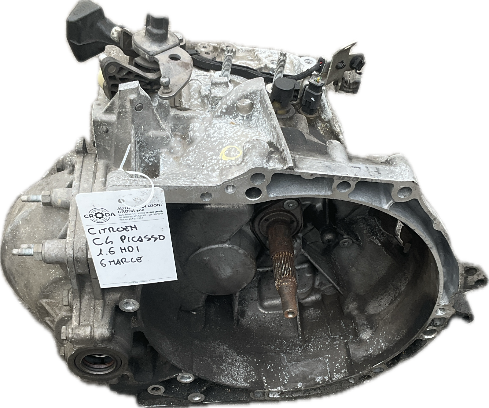 Cambio manuale CITROEN C4 PICASSO 6 marce cilindrata 1.6 hdi diesel ricambio