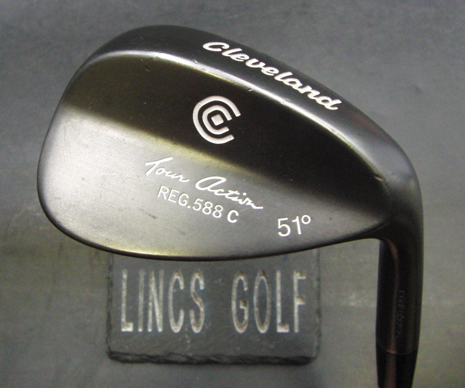 Cleveland Tour Action Reg 588c 51° Gap Wedge Regular Steel Shaft Cleveland Grip Cleveland Tour Action Reg 588c 51° Gap Wedge Regular Steel Shaft Cleveland Grip
