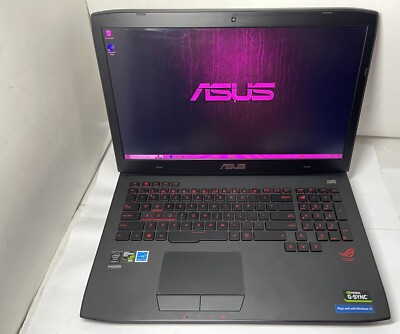 ASUS ROG Gaming Laptop  G751J i7-4720HQ  256GB SSD+1TB-24GB RAM GTX 980M-BAD LCD