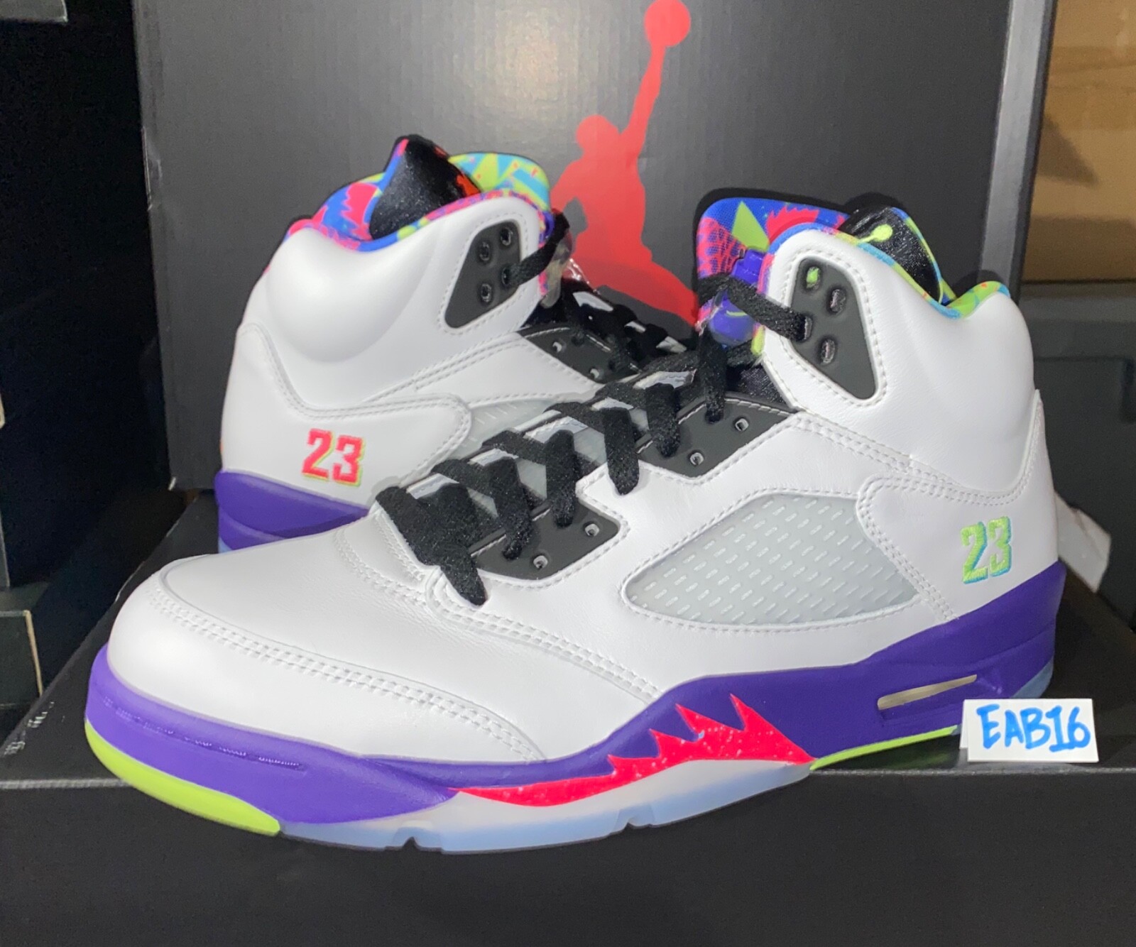 multicolor jordan 5s
