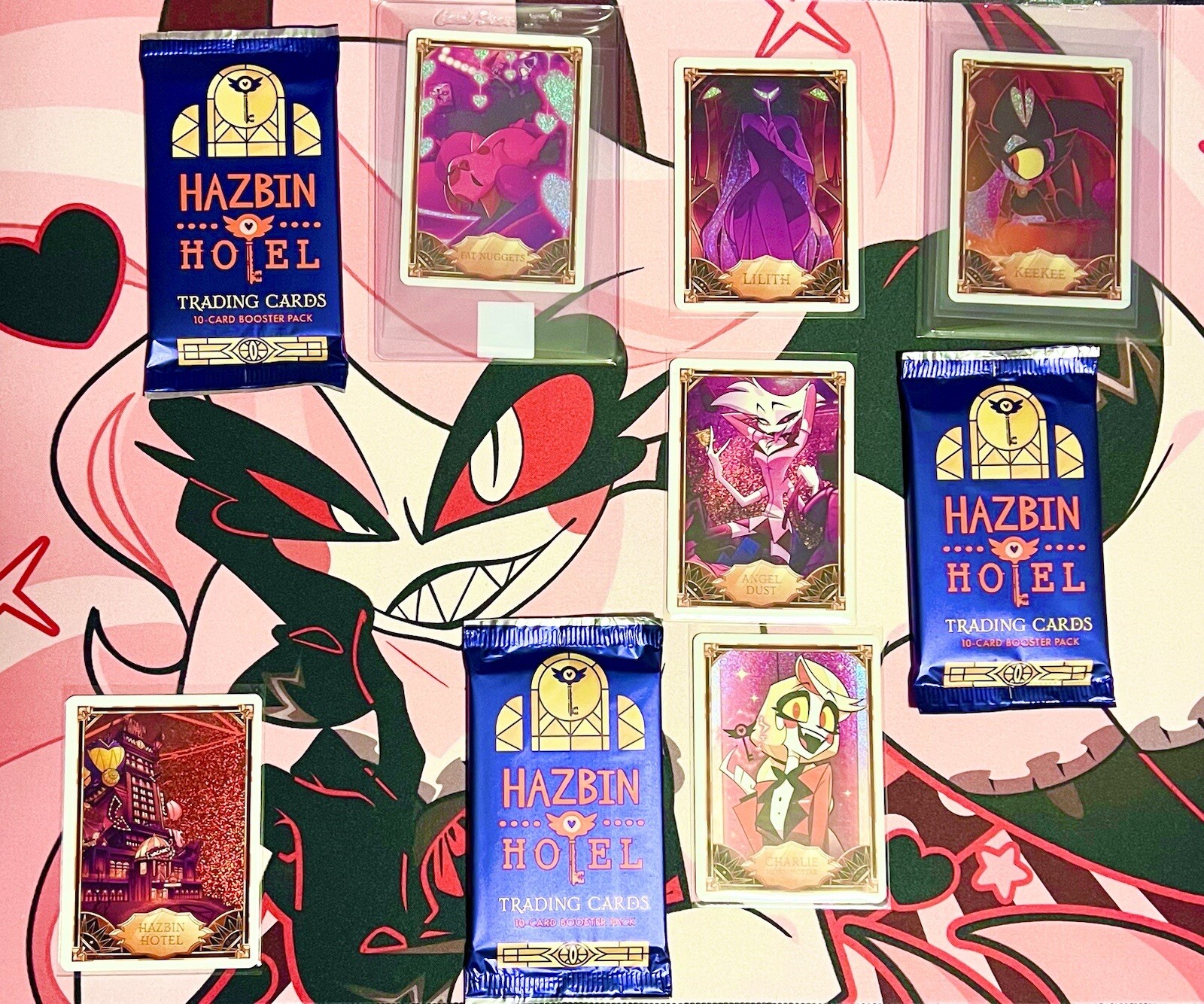 🎀 🎁 All Foil Nonfoil Hazbin Hotel cards & packs 1st 2nd 🎀 🎁 All Foil Nonfoil Hazbin Hotel cards & packs 1st 2nd
