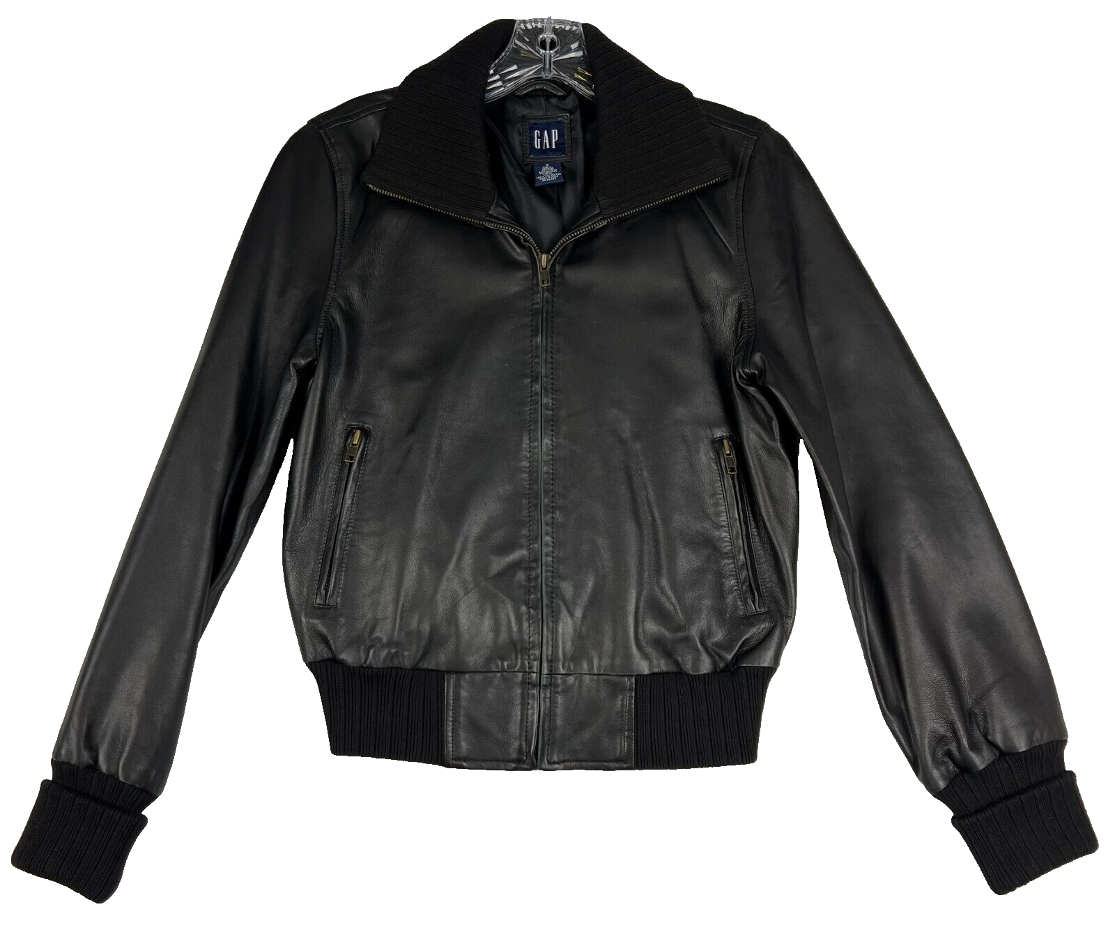 Vtg Gap Leather Jacket Womens Small Black Bomber Aviator Motorcycle Biker Soft | eBay Vtg Gap Leather Jacket Womens Small Black Bomber Aviator Motorcycle Biker Soft | eBay