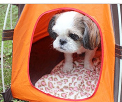 Folding Portable Pet Tent Camp Puppy Dogs Cats Bed Outdoor House Waterproof