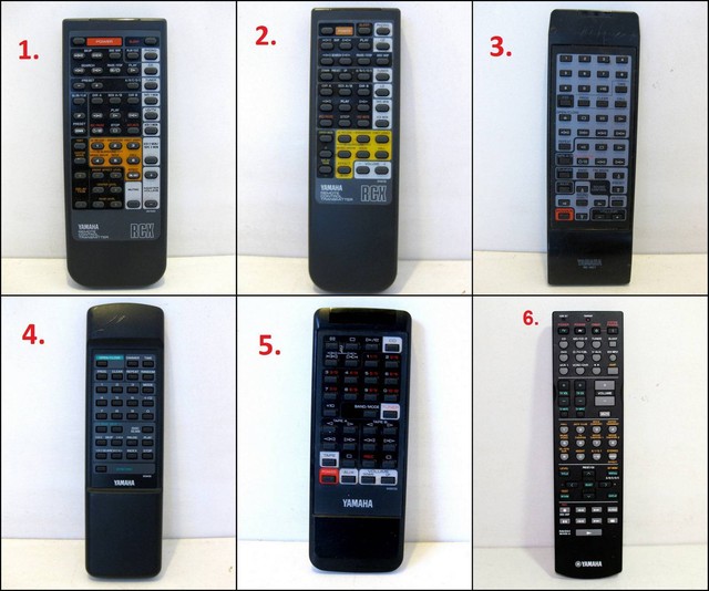 Assorted YAMAHA Audio Video Remote Controls Other Audio Gumtree