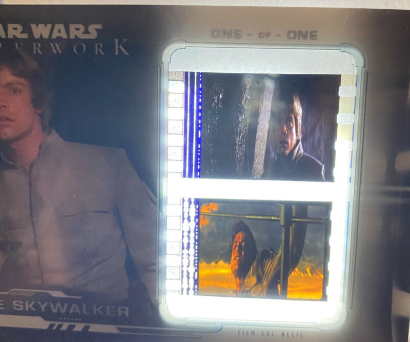 Star Wars 2019 Topps Masterwork Fc-ls5 Film Cel Relic Luke Skywalker V1