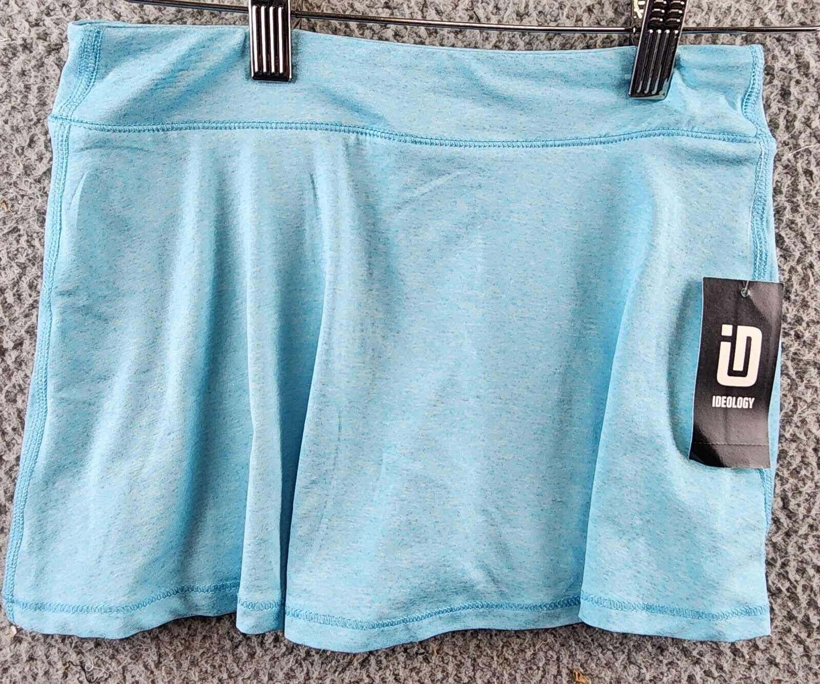 ID Ideology Solid Jersey Skort Little Girls 6X Butterfly Blue Elastic Waist~ - Picture 1 of 12