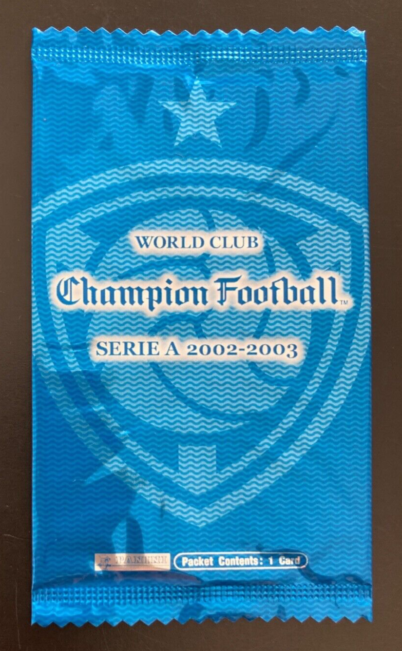 2002-03 Panini SEGA WCCF Serie A Clubs Version 2.10 sealed 2002-03 Panini SEGA WCCF Serie A Clubs Version 2.10 sealed