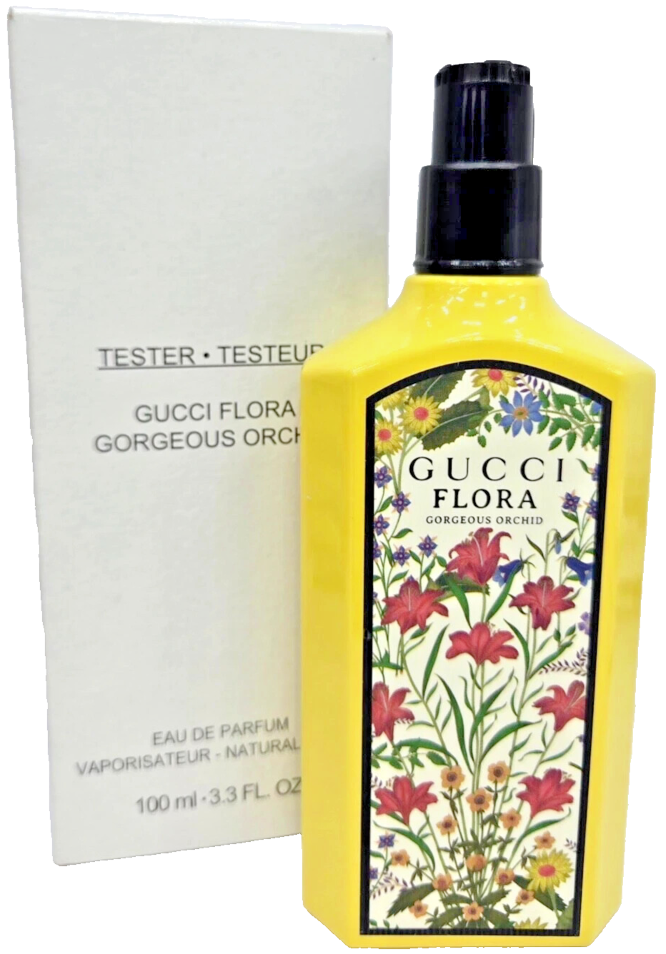 Gucci Flora Gorgeous Orchid 3.3 Oz 100 Ml Women Eau De