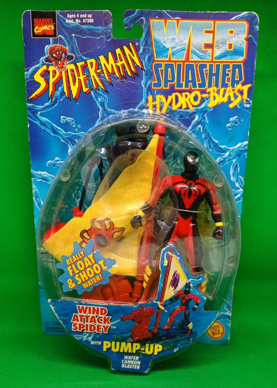 Toy Biz - Marvel Comics - Web Splasher - Hydro-Blast