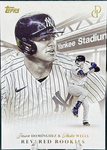 2024 Topps Dynamic Duals - Austin Wells Jasson Dominguez #RR-09