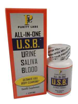 Purity Labs - U.S.B. ALL-IN-ONE Full Body Cleanse **Free Shipping**