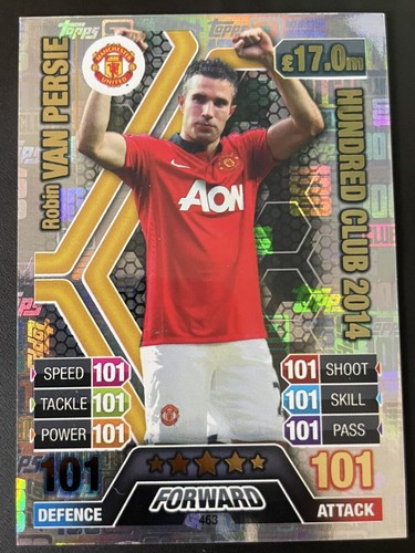 ファンペルシー　10枚限定激レア　Robin van Persie 2024-25 Topps Chrome UEFA UCL Robin Van Persie Red Auto #5/5