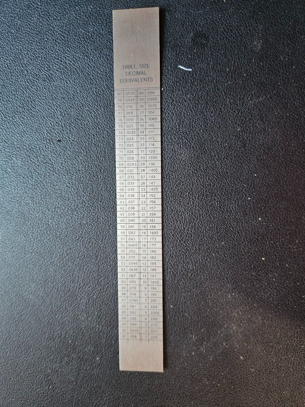 VINTAGE GENERAL #651 - 6 INCH Stainless Steel Rule - HO & 00 Gauge Scale