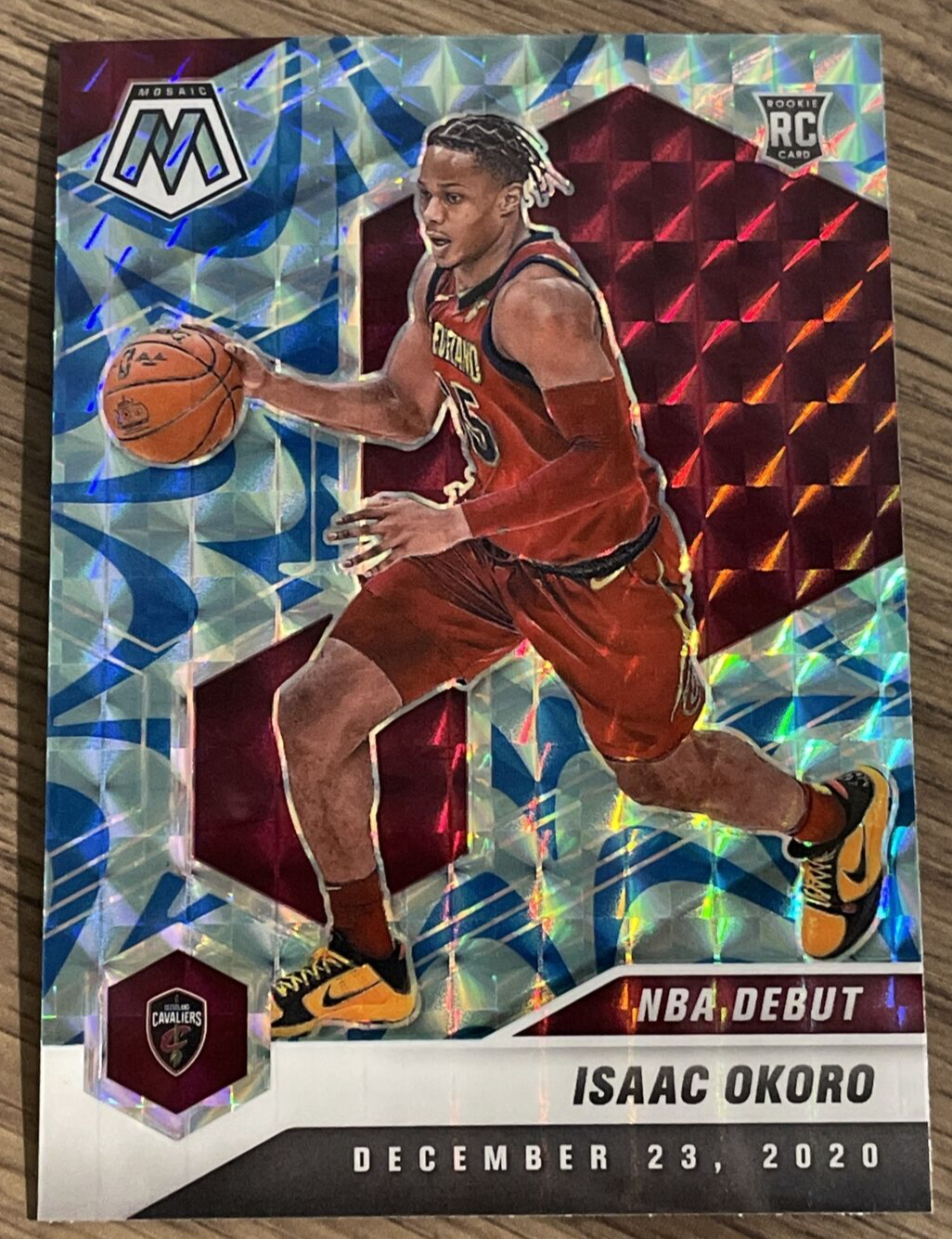 coroページ 2020/21 Panini Mosaic - ISAAC OKORO - RED WAVE T-MALL EXCLUSIVE RC