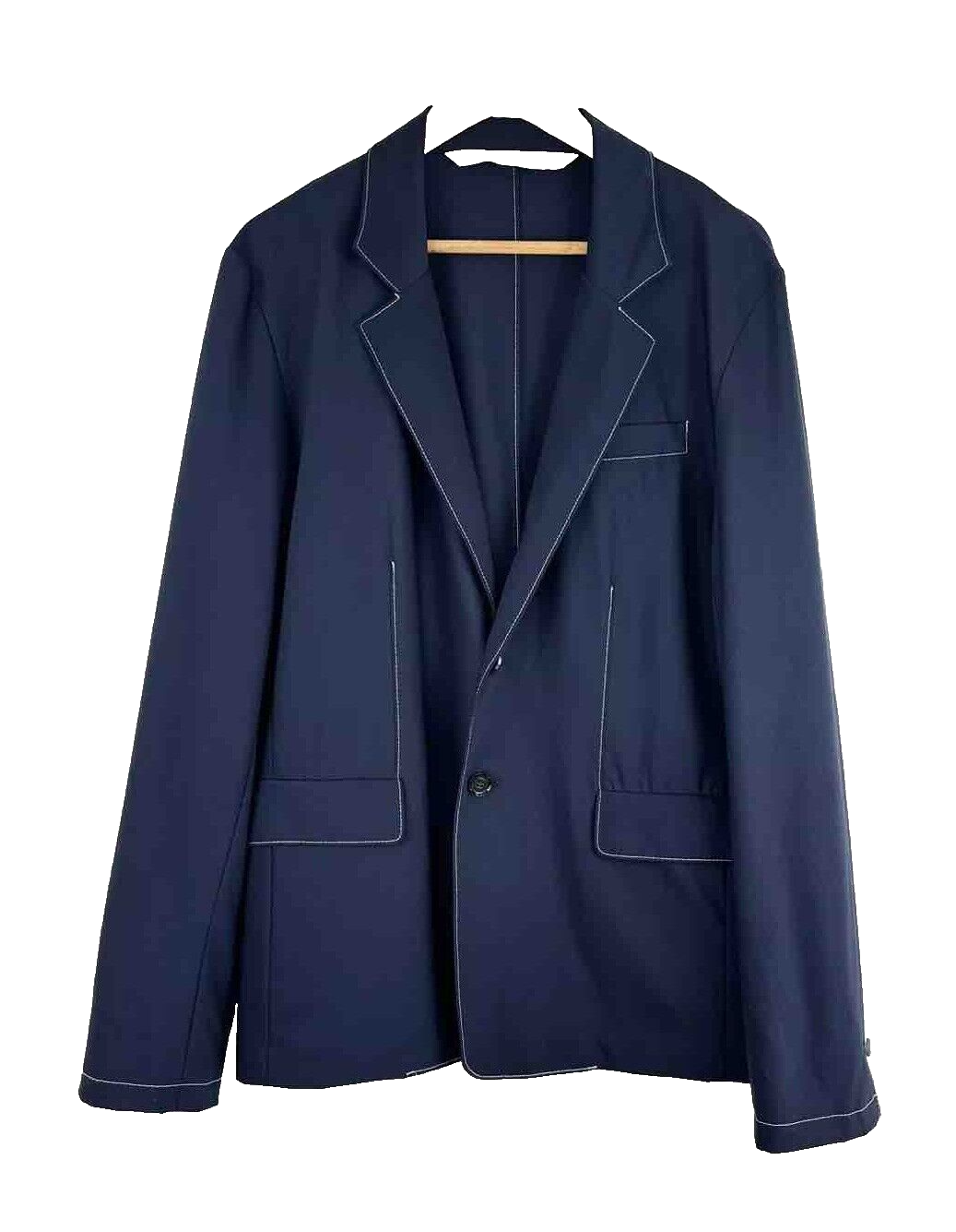 Zara MAN Jacket Studio Collection Poplin Blazer Limited